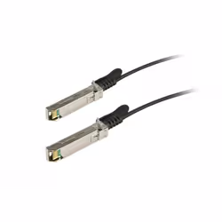 ALLNET SFP+/SFP+, 10Gbit, 0.5m InfiniBand/fibre optic cable Black, Silver