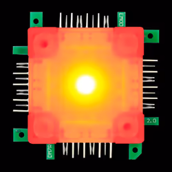 ALLNET 126140, LED, Brick’R’knowledge, ALLNET, Red