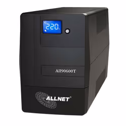 ALLNET ALL90600T, Line-Interactive, 0.6 kVA, 360 W, 162 V, 290 V, 50/60 Hz