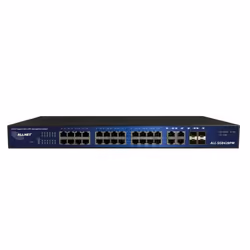 ALLNET ALL-SG8428PM network switch Managed L2 Gigabit Ethernet (10/100/1000) Power over Ethernet (PoE) 1U Black