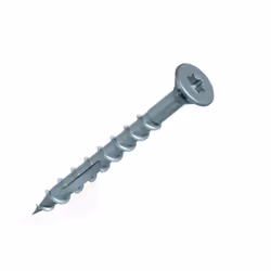 Velocity Exterior Wood Screw DIY Pack- 40 Wood Screws  Made with Carbon Steel  Includes 1 Hexstix Drive Bit and Stick-Tight Technology (Size #10x3  40