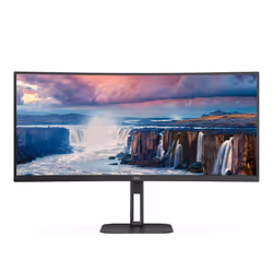 AOC V5 CU34V5C/BK LED display 86.4 cm (34") 3440 x 1440 pixels Wide Quad HD Black - Additional view 4