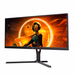 AOC G3 U34G3XM/EU LED display 86.4 cm (34") 3440 x 1440 pixels UltraWide Quad HD Black, Red
