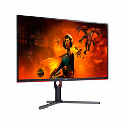 AOC G3 U32G3X/BK LED display 80 cm (31.5") 3840 x 2160 pixels 4K Ultra HD Black, Red - Additional view 4