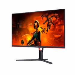 AOC G3 U32G3X/BK LED display 80 cm (31.5") 3840 x 2160 pixels 4K Ultra HD Black, Red - Additional view 5
