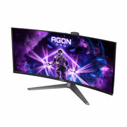 AOC AGON PRO AG346UCD computer monitor 86.4 cm (34") 3440 x 1440 pixels Wide Quad HD QD-OLED Black, Grey - Additional view 7