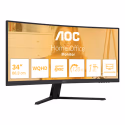 AOC B3 CU34B3E computer monitor 86.4 cm (34") 3440 x 1440 pixels Wide Quad HD LED Black - Additional view 2