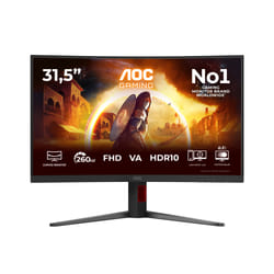 AOC G4 C32G4Z Monitor 31.5 inch Full HD VA 260 Hz 4 ms curved Black