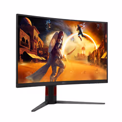 AOC G4 C32G4Z Monitor 31.5 inch Full HD VA 260 Hz 4 ms curved Black - Additional view 5
