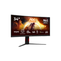 AOC G4 Gaming computer monitor 86.4 cm (34") 3440 x 1440 pixels Black, Red