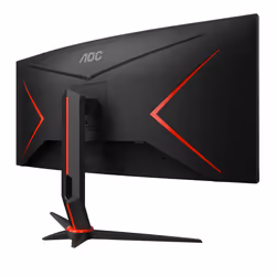 AOC G2 CU34G2X/BK LED display 86.4 cm (34") 3440 x 1440 pixels Quad HD Black, Red - Additional view 8