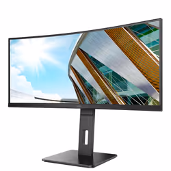 AOC P2 CU34P2A LED display 86.4 cm (34") 3440 x 1440 pixels Quad HD Black - Additional view 4