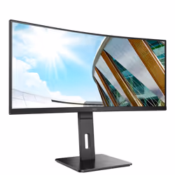AOC P2 CU34P2A LED display 86.4 cm (34") 3440 x 1440 pixels Quad HD Black - Additional view 5