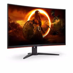 AOC G2 CQ32G2SE/BK LED display 80 cm (31.5") 2560 x 1440 pixels 2K Ultra HD Black, Red - Additional view 5