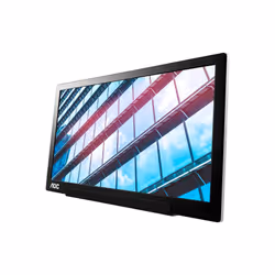 AOC 01 Series I1601P computer monitor 39.6 cm (15.6") 1920 x 1080 pixels Full HD LED Silver, Black - Additional view 4