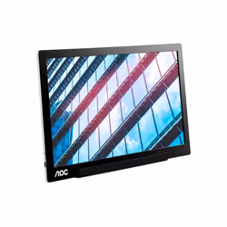 AOC 01 Series I1601P computer monitor 39.6 cm (15.6") 1920 x 1080 pixels Full HD LED Silver, Black - Additional view 5