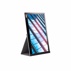 AOC 01 Series I1601P computer monitor 39.6 cm (15.6") 1920 x 1080 pixels Full HD LED Silver, Black - Additional view 6