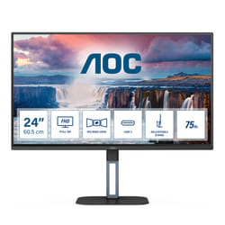 AOC V5 24V5C/BK computer monitor 60.5 cm (23.8") 1920 x 1080 pixels Full HD LED Black