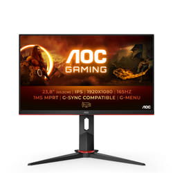 AOC G2 24G2SP/BK LED display 60.5 cm (23.8") 1920 x 1080 pixels Full HD Black, Red