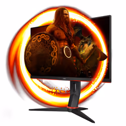 AOC G2 24G2SP/BK LED display 60.5 cm (23.8") 1920 x 1080 pixels Full HD Black, Red
