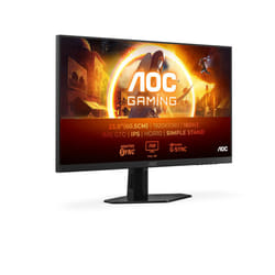 AOC Gaming 24G4XED - 24 inch FHD monitor, 180 Hz, 1 ms, FreeSync Prem., G-Sync comp., HDR10 (1920x1080, HDMI 2.0, DisplayPort 1.4) black/gray