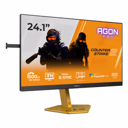 AOC AGON PRO CS24A computer monitor 61.2 cm (24.1") 1920 x 1080 pixels Full HD LED Black - Additional view 2