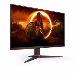 AOC G2 24G2ZE/BK LED display 60.5 cm (23.8") 1920 x 1080 pixels Full HD Black, Red - Additional view 5