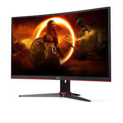 AOC G2 C24G2AE/BK computer monitor 59.9 cm (23.6") 1920 x 1080 pixels Full HD LED Black, Red - Additional view 4