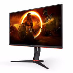 AOC Q27G2S/EU computer monitor 68.6 cm (27") 2560 x 1440 pixels Quad HD LED Black, Red - Additional view 4
