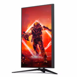 AOC AGON 5 AG275QZN/EU computer monitor 68.6 cm (27") 2560 x 1440 pixels Quad HD Black, Red - Additional view 7