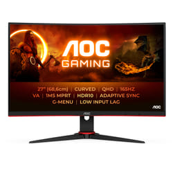 AOC G2 CQ27G2SE/BK LED display 27" Quad HD LCD Black, Red