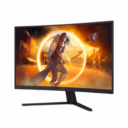 AOC G4 CQ32G4VE computer monitor 81.3 cm (32") 2560 x 1440 pixels Quad HD LCD Black, Grey - Additional view 5