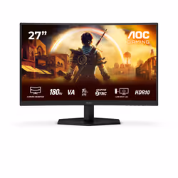 AOC G4 C27G42E, 68.6 cm (27"), 1920 x 1080 pixels, Full HD, LED, 4 ms, Black, Red