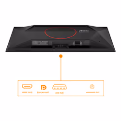 AOC G4 Q27G41ZDF computer monitor 67.3 cm (26.5") 2560 x 1440 pixels Quad HD QD-OLED Black, Red - Additional view 3