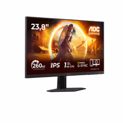 AOC G4 24G4ZREP computer monitor 60.5 cm (23.8") 1920 x 1080 pixels Full HD LCD Black, Red - Additional view 2