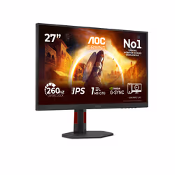 AOC G4 27G4ZR/69 Monitor 27 inch Full HD IPS 260 Hz 1 ms Black - Additional view 2