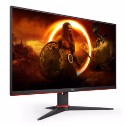 AOC 24G2SAE/BK computer monitor 60.5 cm (23.8") 1920 x 1080 pixels Full HD Black, Red - Additional view 5