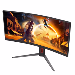 AOC G4 CU34G4Z computer monitor 86.4 cm (34") 3440 x 1440 pixels Wide Quad HD LED Black, Red - Additional view 5