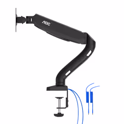 AOC AS110DX monitor mount / stand 81.3 cm (32") Desk Black - Additional view 7