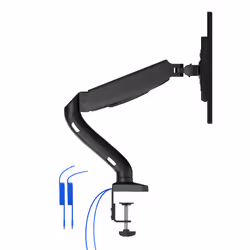AOC AS110DX monitor mount / stand 81.3 cm (32") Desk Black - Additional view 8