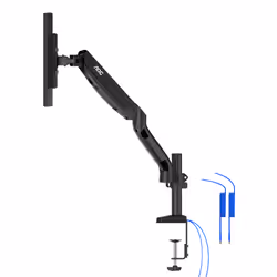 AOC AD110DX monitor mount / stand 81.3 cm (32") Desk Black - Additional view 4