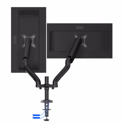 AOC AD110DX monitor mount / stand 81.3 cm (32") Desk Black - Additional view 5
