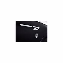 5C0064317ASXRW Decorative Film Set Wolfsburg Crest Emblem Satin Black Chrome Gloss