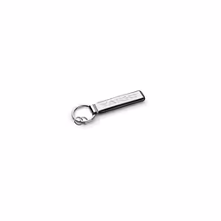000087010CGYPN TAIGO Keyring Metal Silver/Black Silver LÃ¤nge [mm]: 100, Breite [mm]: 45, HÃ¶he [mm]: 3, Modern, silver, LÃ¤n ...