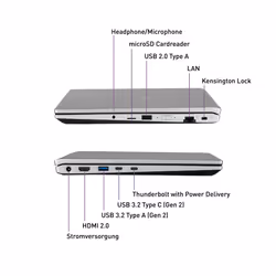 TERRA MOBILE UK1220800 laptop Intel® Core™ i7 i7-1355U 39.6 cm (15.6") Full HD 16 GB DDR5-SDRAM 512 GB SSD Wi-Fi 6 (802.11ax) Windows 11 Pro Silver - Additional view 8