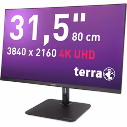 TERRA 3030234 computer monitor 80 cm (31.5") 3840 x 2160 pixels 4K Ultra HD LCD Black - Additional view 5