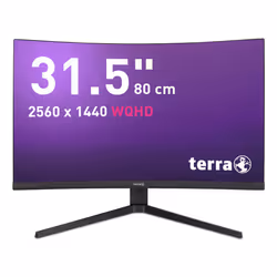 TERRA 3285W computer monitor 80 cm (31.5") 2560 x 1440 pixels Wide Quad HD LCD Black - Additional view 7