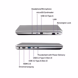 TERRA UK1220836 laptop Intel® Core™ i5 i5-1334U 39.6 cm (15.6") Full HD 16 GB DDR5-SDRAM 500 GB Windows 11 Pro Silver - Additional view 8