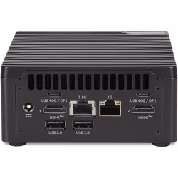 TERRA Micro 6100V1 Intel Core Ultra 5 125H 16 GB DDR5-SDRAM 500 GB SSD Windows 11 Pro Micro PC Mini PC Black - Additional view 3