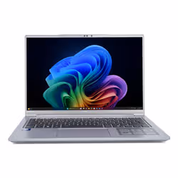 TERRA MOBILE 1471L Ultra 7-258V W11P - Copilot+ PC -UK Intel Core Ultra 7 35.6 cm (14") WUXGA 32 GB DDR5-SDRAM 1 TB Wi-Fi 7 (802.11be) Windows 11 Pro Grey - Additional view 2